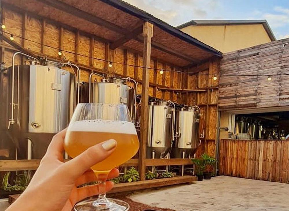 Reunion France Le Demeter Brewery installed 500L beer brewing Equipment from Tiantai brew